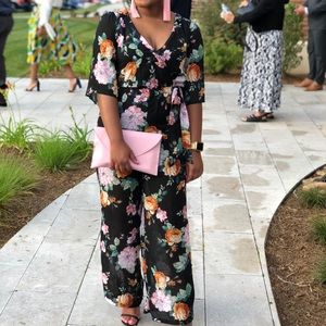 Floral Jumpsuit Romper